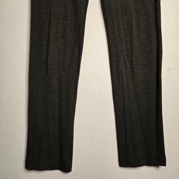 Vince Stretch Knit Elastic Waist Pull On Pant Charcoal M Elevated Casual Comfort - Picture 5 of 9